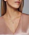 Pandora Knotted Heart Joia Colar Mulher 398078CZ-60 Pandora Knotted Heart Joia Colar Mulher 398078CZ-60