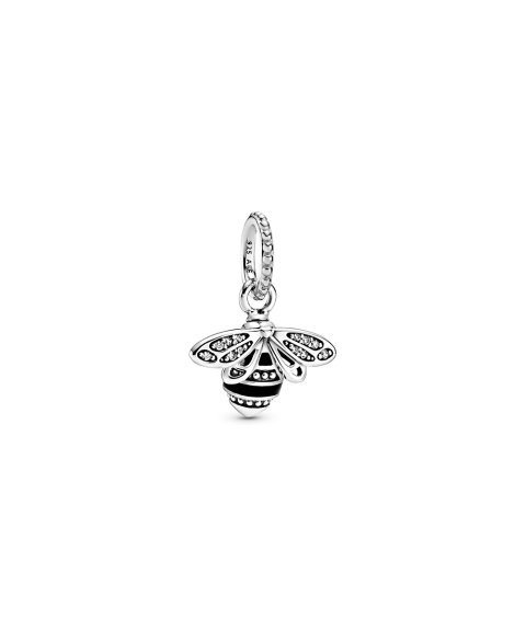 Pandora Sparkling Queen Bee Joia Conta Pendente Pulseira Pendente Colar Mulher 398840C01