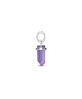 Pandora Purple Amulet Joia Pendente Colar Mulher 399185C01 Pandora Purple Amulet Joia Pendente Colar Mulher 399185C01