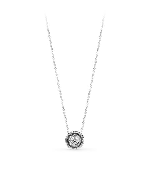 Pandora Sparkling Double Halo Joia Colar Mulher 399414C01-45 Pandora Sparkling Double Halo Joia Colar Mulher 399414C01-45