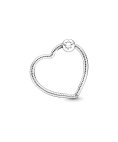 Pandora Moments Heart Charm Holder Joia Acessório de Joia Pendente Colar Mulher 399505C00