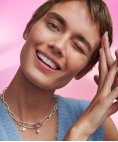 Pandora ME Link Chain Joia Colar Fio Mulher 399590C00-45