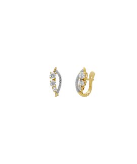 DonaZinda Joana Joia Brincos Ouro 19.2K Mulher 4099BA