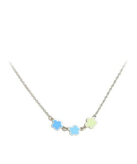 Agatha Ruiz de la Prada Superagatha Flores Pastel Joia Colar Menina 410SPA