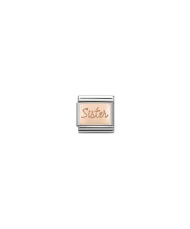 Nomination Composable Rose Gold Sister Acessório de Joia Link Mulher 430101 38