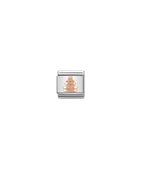 Nomination Composable Rose Gold Tiered Cake Acessório de Joia Link Mulher 430106 02 Nomination Composable Rose Gold Tiered Cake Acessório de Joia Link Mulher 430106 02