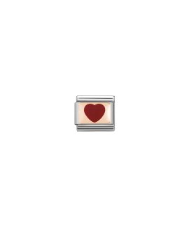 Nomination Composable Classic Red Heart Link Mulher 430201 14