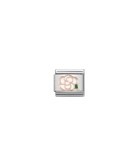 Nomination Composable Rose Gold Camelia Acessório de Joia Link Mulher 430202 02 Nomination Composable Rose Gold Camelia Acessório de Joia Link Mulher 430202 02