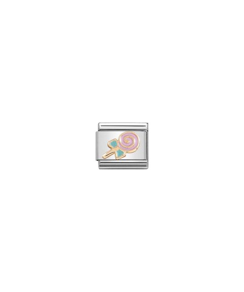 Nomination Composable Rose Gold Lollypop Acessório de Joia Link Mulher 430203 06 Nomination Composable Rose Gold Lollypop Acessório de Joia Link Mulher 430203 06