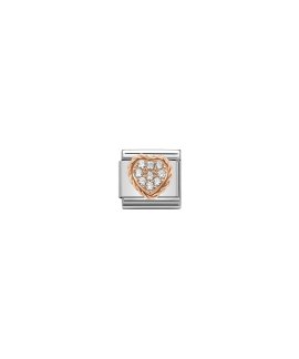 Nomination Composable Classic Heart Acessório de Joia Link Mulher 430312 02