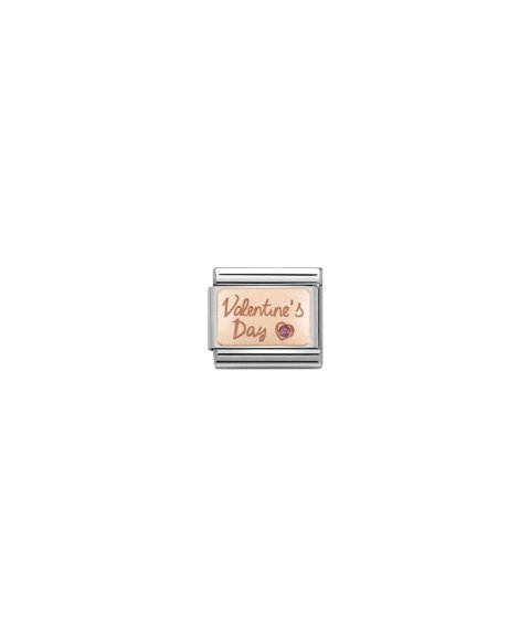Nomination Composable Rose Gold Valentine s Day Acessório de Joia Link Mulher 430316 02 Nomination Composable Rose Gold Valentine s Day Acessório de Joia Link Mulher 430316 02