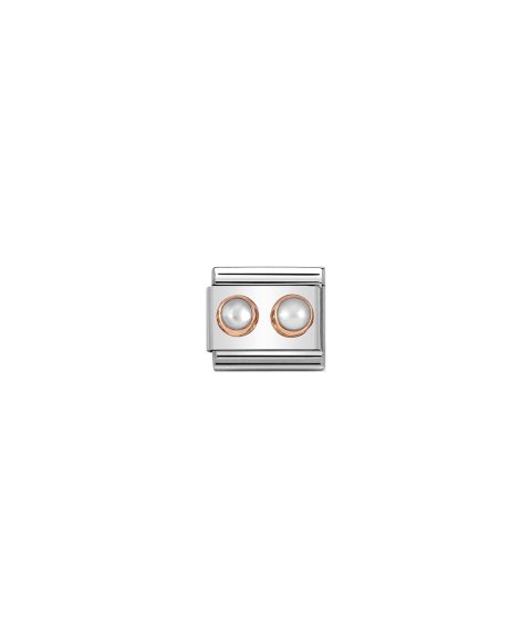 Nomination Composable Classic White Pearls Acessório de Joia Link Mulher 430506 13 Nomination Composable Classic White Pearls Acessório de Joia Link Mulher 430506 13