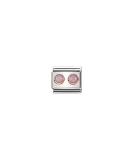 Nomination Composable Classic Pink Opaline Acessório de Joia Link Mulher 430506/22