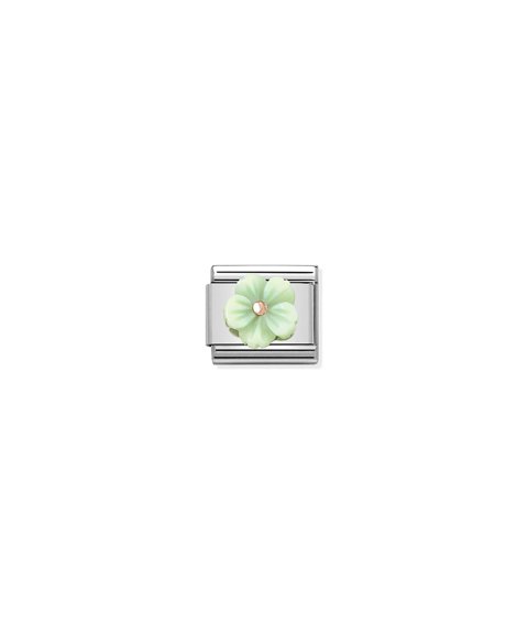 Nomination Composable Classic Flower in Green Mother of Pearl Acessório de Joia Link Mulher 430510 10 Nomination Composable Classic Flower in Green Mother of Pearl Acessório de Joia Link Mulher 430510 10