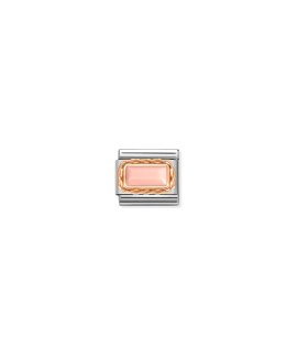 Nomination Composable Classic Pink Opal Link Mulher 430512/10