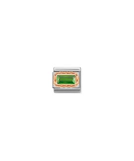 Nomination Composable Classic Green CZ Link Mulher 430604 004