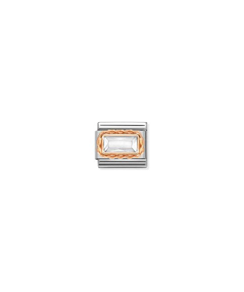 Nomination Composable Classic White CZ Link Mulher 430604 010 Nomination Composable Classic White CZ Link Mulher 430604 010
