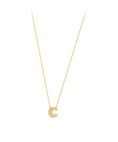 Pereirinha Alfabeto Letra C Joia Colar Ouro 18K e Diamante 4822CAP 001