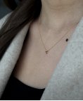 Pereirinha Alfabeto Letra C Joia Colar Ouro 18K e Diamante 4822CAP 001