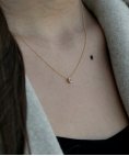 Pereirinha Alfabeto Letra C Joia Colar Ouro 18K e Diamante 4822CAP 001