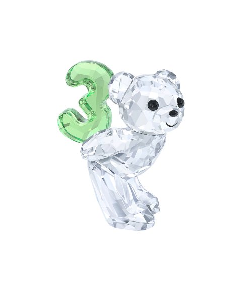 Swarovski Kris Bear - Number Three Figura de Cristal 5108725 Swarovski Kris Bear - Number Three Figura de Cristal 5108725