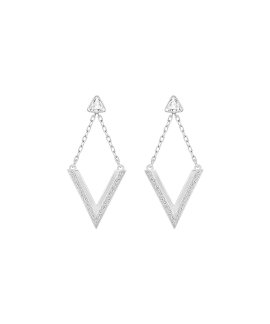 Swarovski Delta Joia Brincos Mulher 5156602