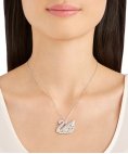 Swarovski Swan Lake Joia Colar Mulher 5169080 Swarovski Swan Lake Joia Colar Mulher 5169080