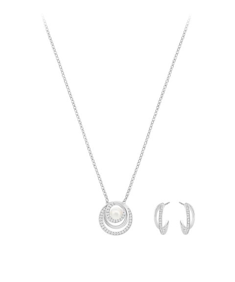 Swarovski Free Set Joia Colar Brincos Mulher 5225437 Swarovski Free Set Joia Colar Brincos Mulher 5225437
