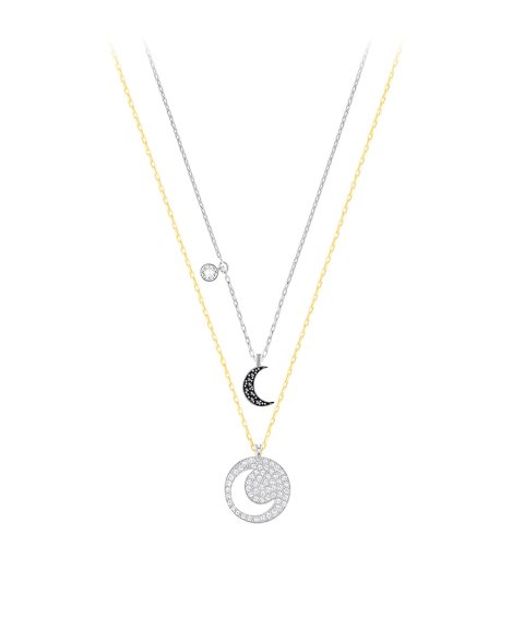 Swarovski Crystal Wishes Moon Joia Colar Mulher 5272242 Swarovski Crystal Wishes Moon Joia Colar Mulher 5272242