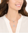 Swarovski Crystal Wishes Evil Eye Joia Colar Mulher 5272243
