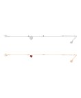 Swarovski Crystal Wishes Heart Joia Pulseira Mulher 5272249 Swarovski Crystal Wishes Heart Joia Pulseira Mulher 5272249