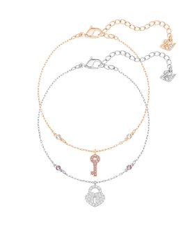 Swarovski Crystal Wishes Key Joia Pulseira Mulher 5272251