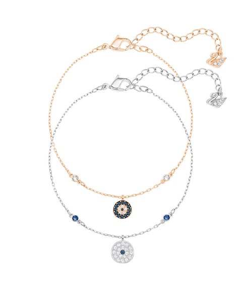 Swarovski Crystal Wishes Evil Eye Joia Pulseira Mulher 5272256 Swarovski Crystal Wishes Evil Eye Joia Pulseira Mulher 5272256