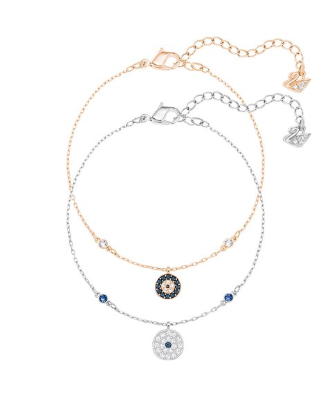 Swarovski Crystal Wishes Evil Eye Joia Pulseira Mulher 5272256