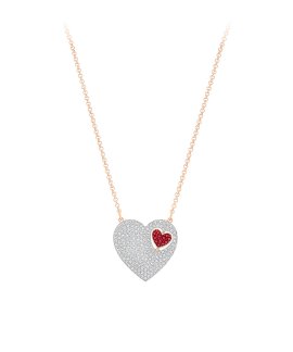 Swarovski Great Heart Joia Colar Mulher 5272346
