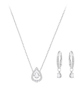 Swarovski Sparkling Set Joia Colar Brincos 5272368