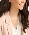 Swarovski Sparkling Set Joia Colar Brincos 5272368
