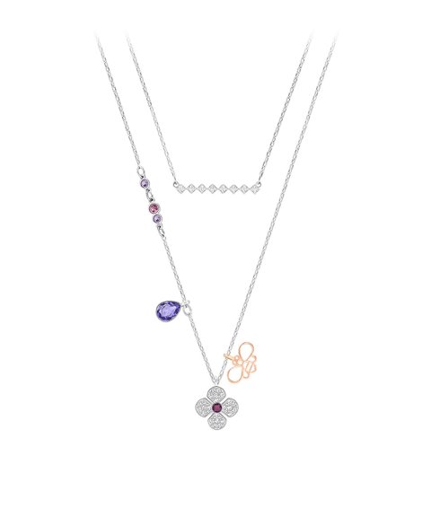 Swarovski Glowing Clover Joia Colar Mulher 5273297 Swarovski Glowing Clover Joia Colar Mulher 5273297