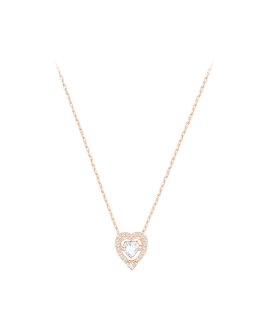 Swarovski Sparkling Dance Heart Joia Colar Mulher 5284188