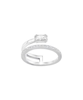 Swarovski Gray Joia Anel Mulher 5286711
