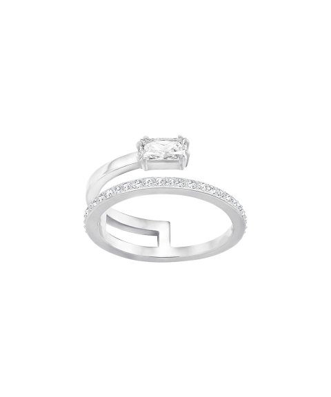 Swarovski Gray Joia Anel Mulher 5286711 Swarovski Gray Joia Anel Mulher 5286711