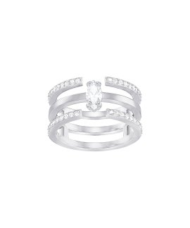 Swarovski Gray Joia Anel Mulher 5294978