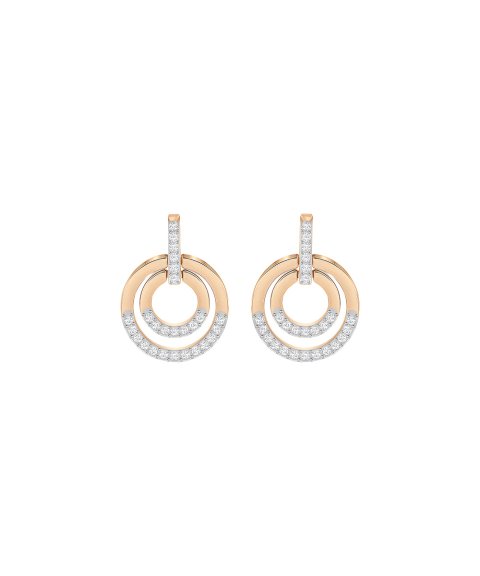 Swarovski Circle Joia Brincos Mulher 5349204