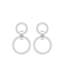 Swarovski Hollow Joia Brincos Mulher 5349353