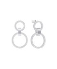 Swarovski Hollow Joia Brincos Mulher 5349353