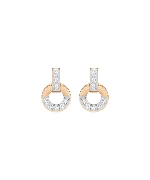 Swarovski Circle Joia Brincos Mulher 5350653