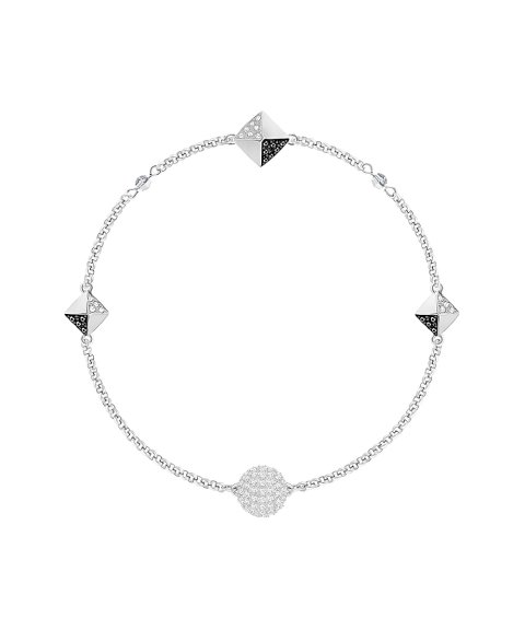 Swarovski Remix Black and White Joia Pulseira Mulher 5354760 Swarovski Remix Black and White Joia Pulseira Mulher 5354760
