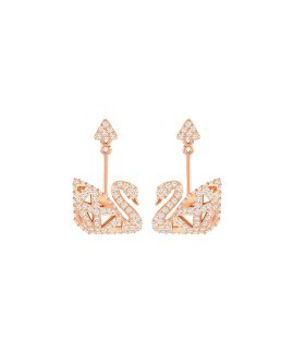 Swarovski Facet Swan Joia Brincos Mulher 5358058