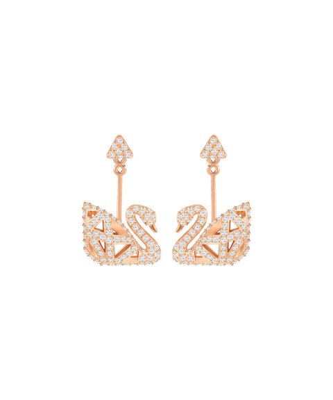 Swarovski Facet Swan Joia Brincos Mulher 5358058