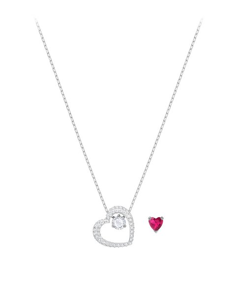 Swarovski Love Heart Joia Colar Mulher 5365987 Swarovski Love Heart Joia Colar Mulher 5365987